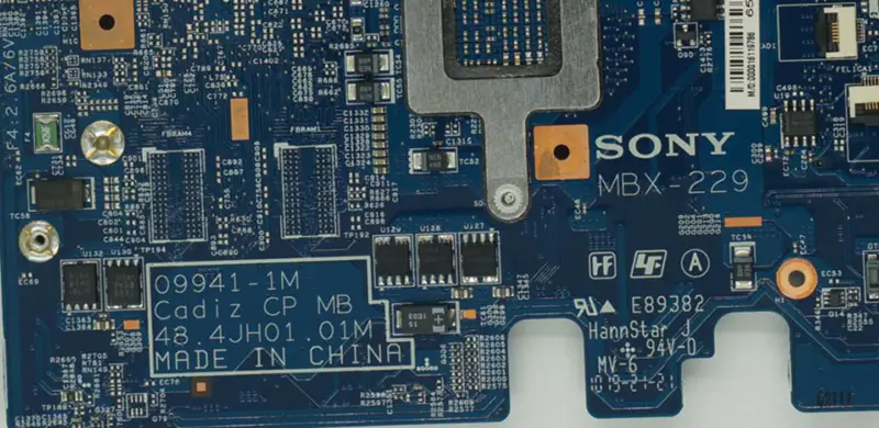 Základní deska Sony 48.4JH01.01M MBX-229 A1790083A